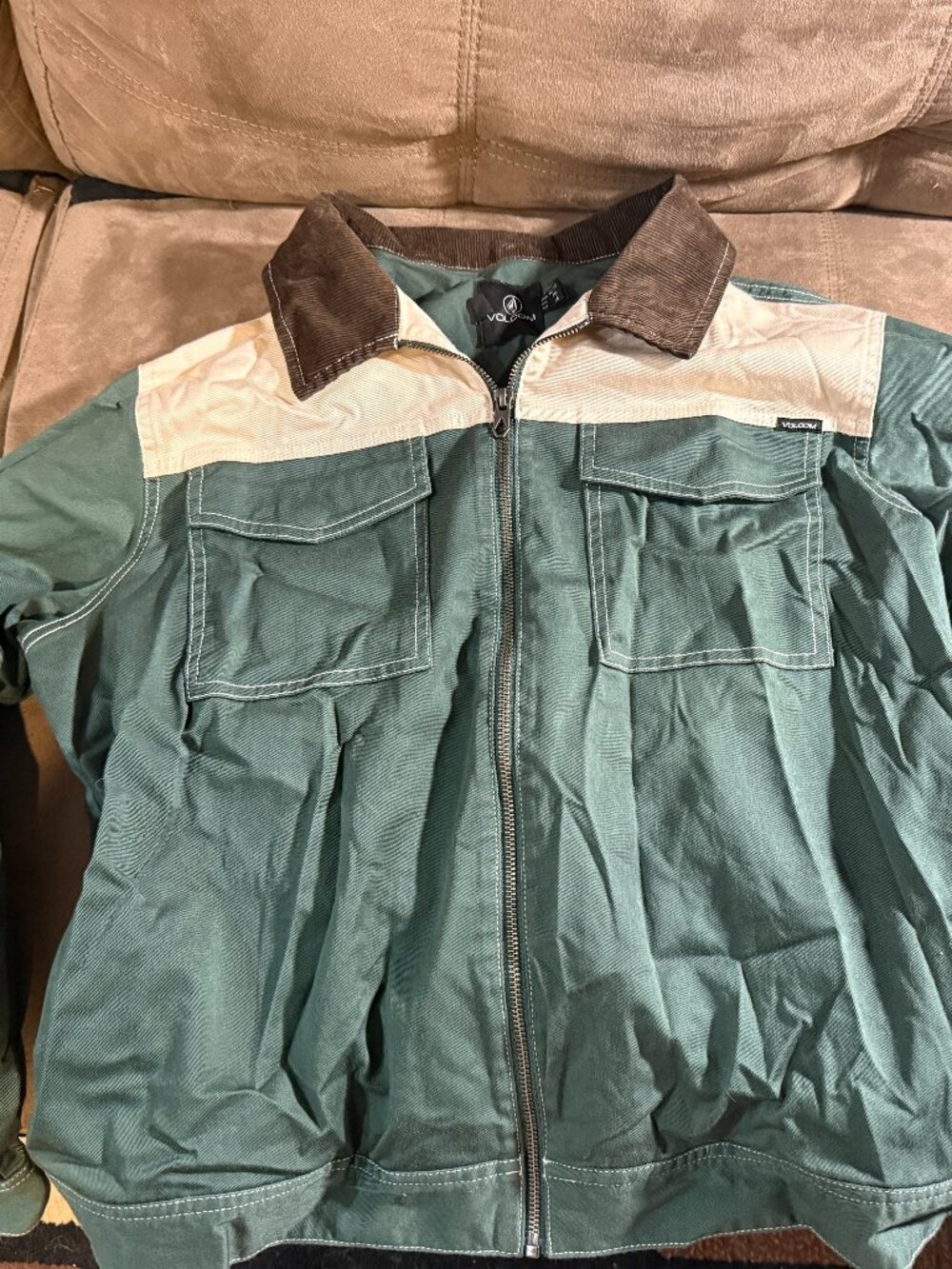 Volcom Coco Ho Frochickie Jacket XL Womens, Green